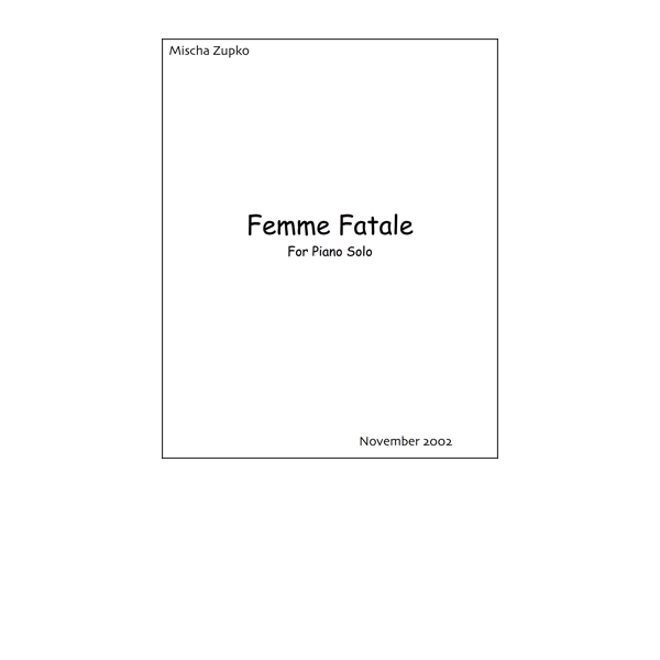 Femme Fatale