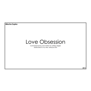 Love Obsession