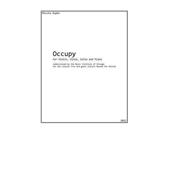 Occupy