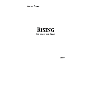 Rising