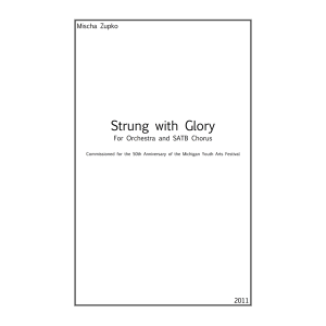 Strung with Glory