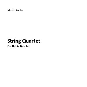 String Quartet